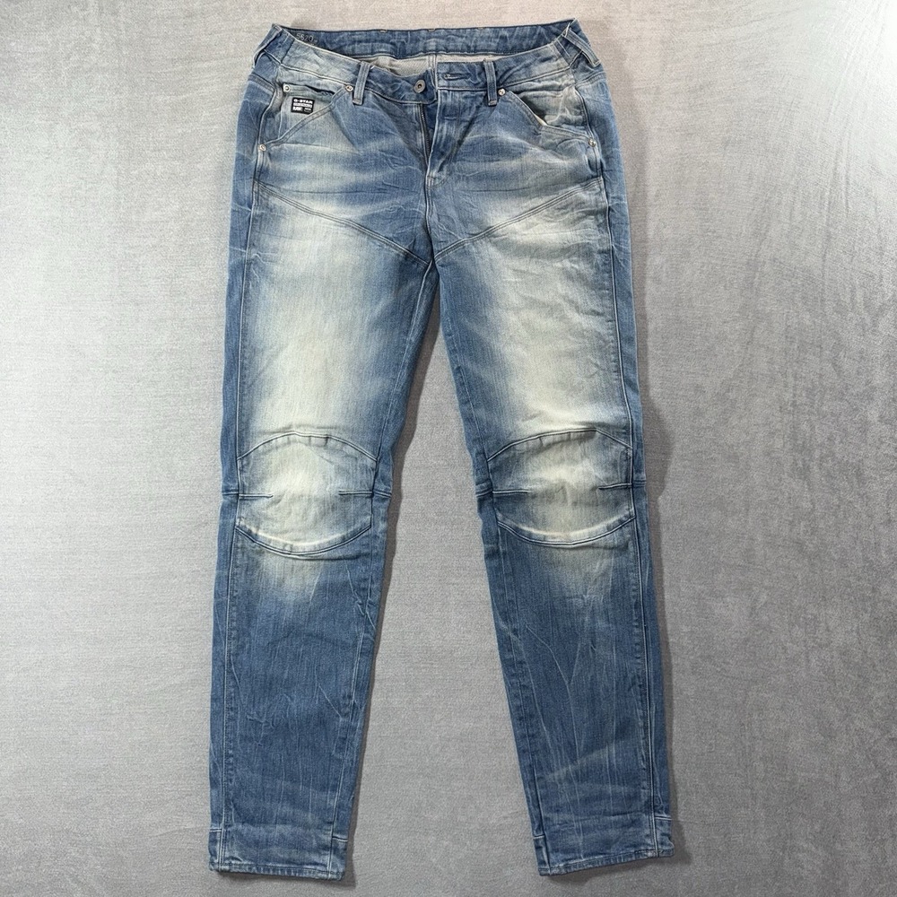 G-STAR RAW Denim 5620 3D LOW BOYFRIEND Jeans Womens 28x30 Light Wash‎ Stretch